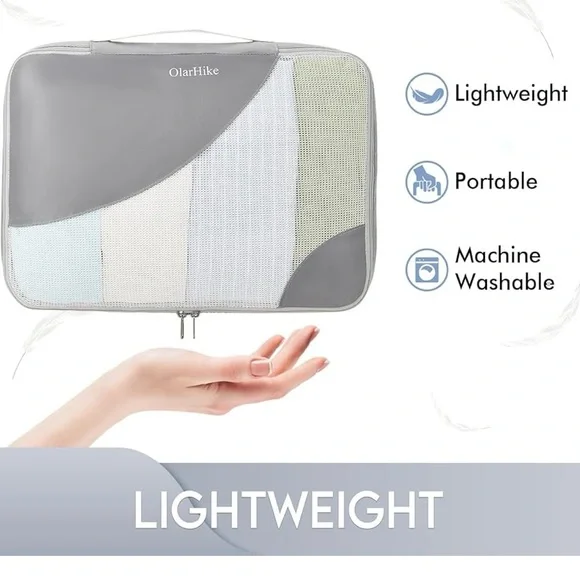 *PACKING CUBES* Set of 11 lightweight, mesh, zippered packing cubes - Picture 4 of 5